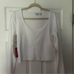 Sunday Best Women's White Long Sleeve Top
